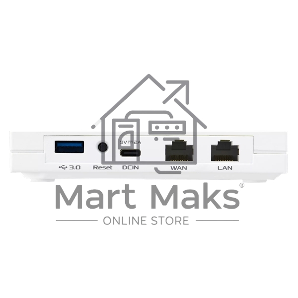 Маршрутизатор ASUS RT-AX57 GO, белый 90IG08N0-MU9C00