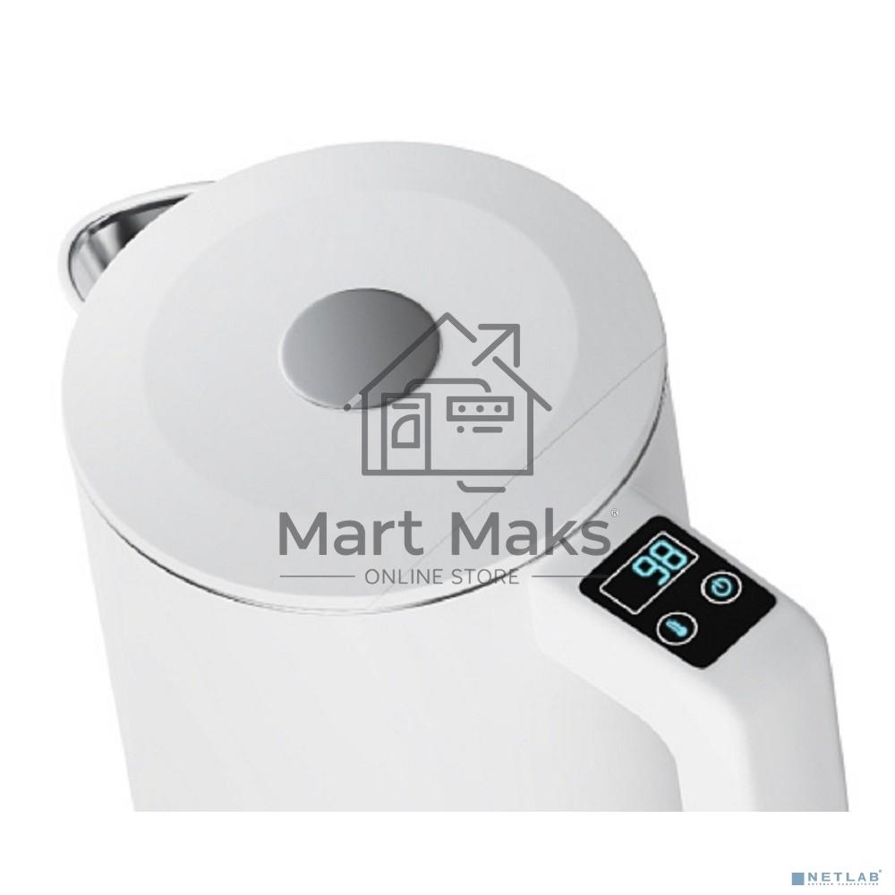 Чайник электрический Redmond SkyKettle KM231S 1.7л, 2200Вт, белый корпус: стекло