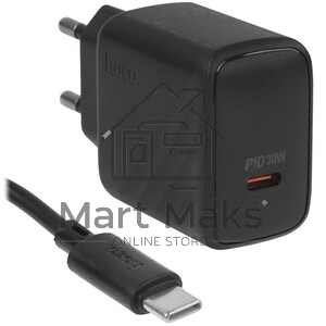 Сетевое зарядное устройство HOCO (6942007664509) CS82Aia Black