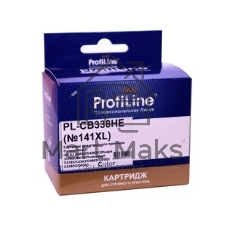 Картридж струйный ProfiLine PL-CB338HE №141XL для принтеров HP DJ D4263/D4363/Officejet J5783/J6413/Photosmart C4283/C4483/C4583/C5283C/D5363 Color водные