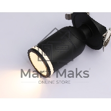 Светильник Ambrella light TA1273 SBK/FR черный песок/белый матовый MR16 GU5.3 D55*136