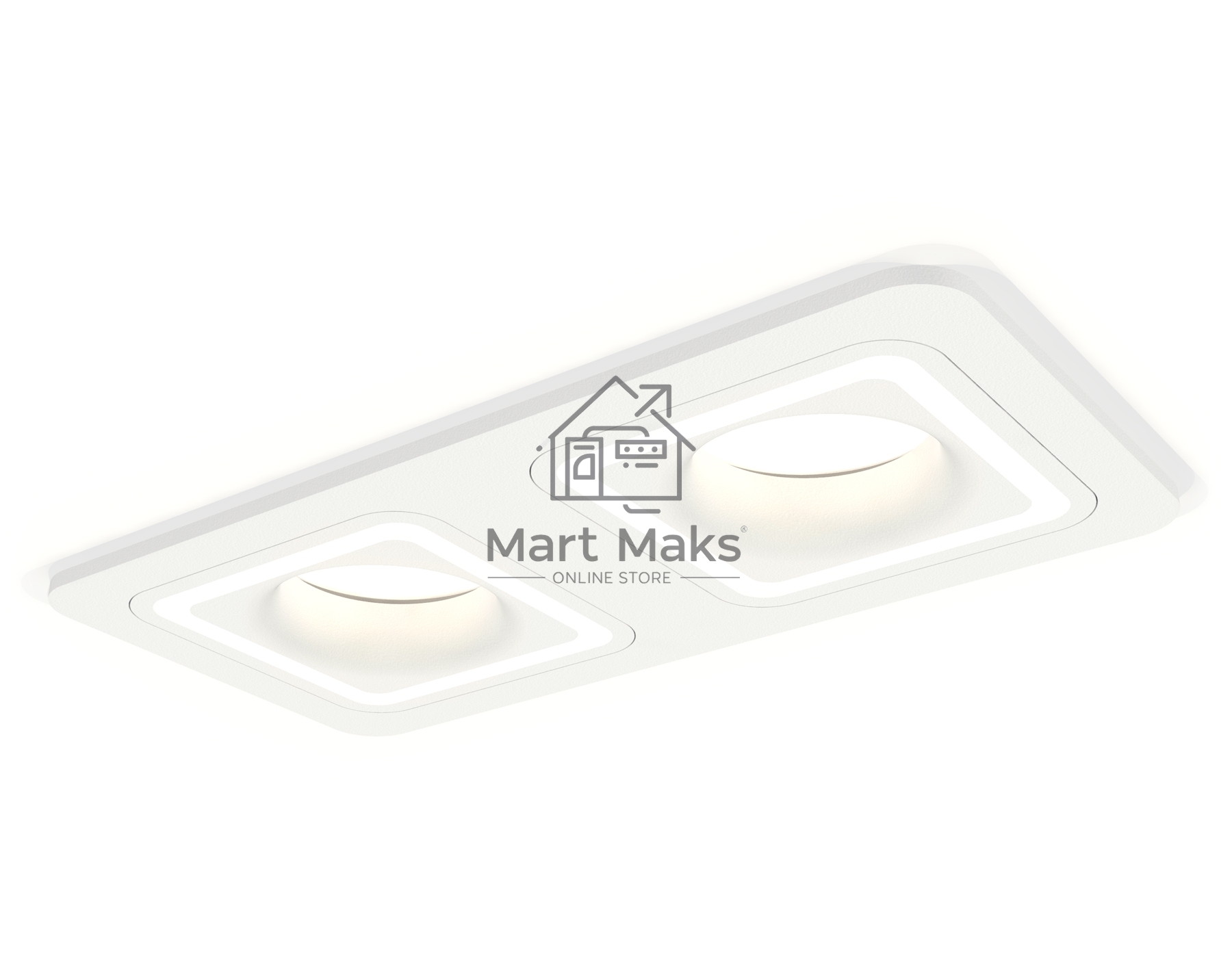 Комплект встраиваемого светильника Ambrella light XC7905011 SWH белый песок MR16 GU5.3 (C7905, N7715)