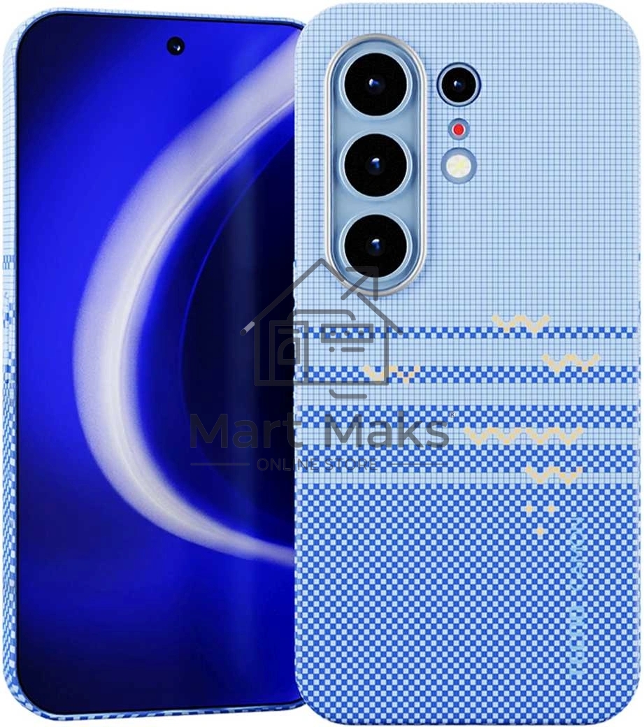 Чехол (клип-кейс) KRUTOFF для Tecno Camon 50 голубой (1071707)