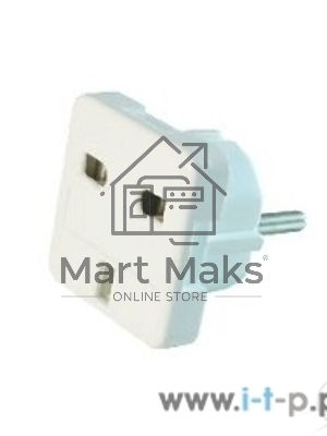 Переходник Gembird Переходник с вилки EU,UK в RU (A-AC-UKEU-001)