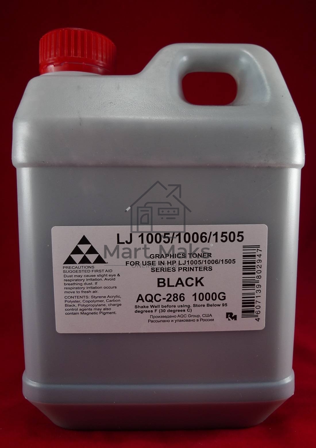 Тонер HP LJ P1005/1006/1102/1120/1505/1522/1566/1606/M125/M127/M201/M225, Canon LBP-3010/3250 (кан., 1кг.) (AQC-США фас России)