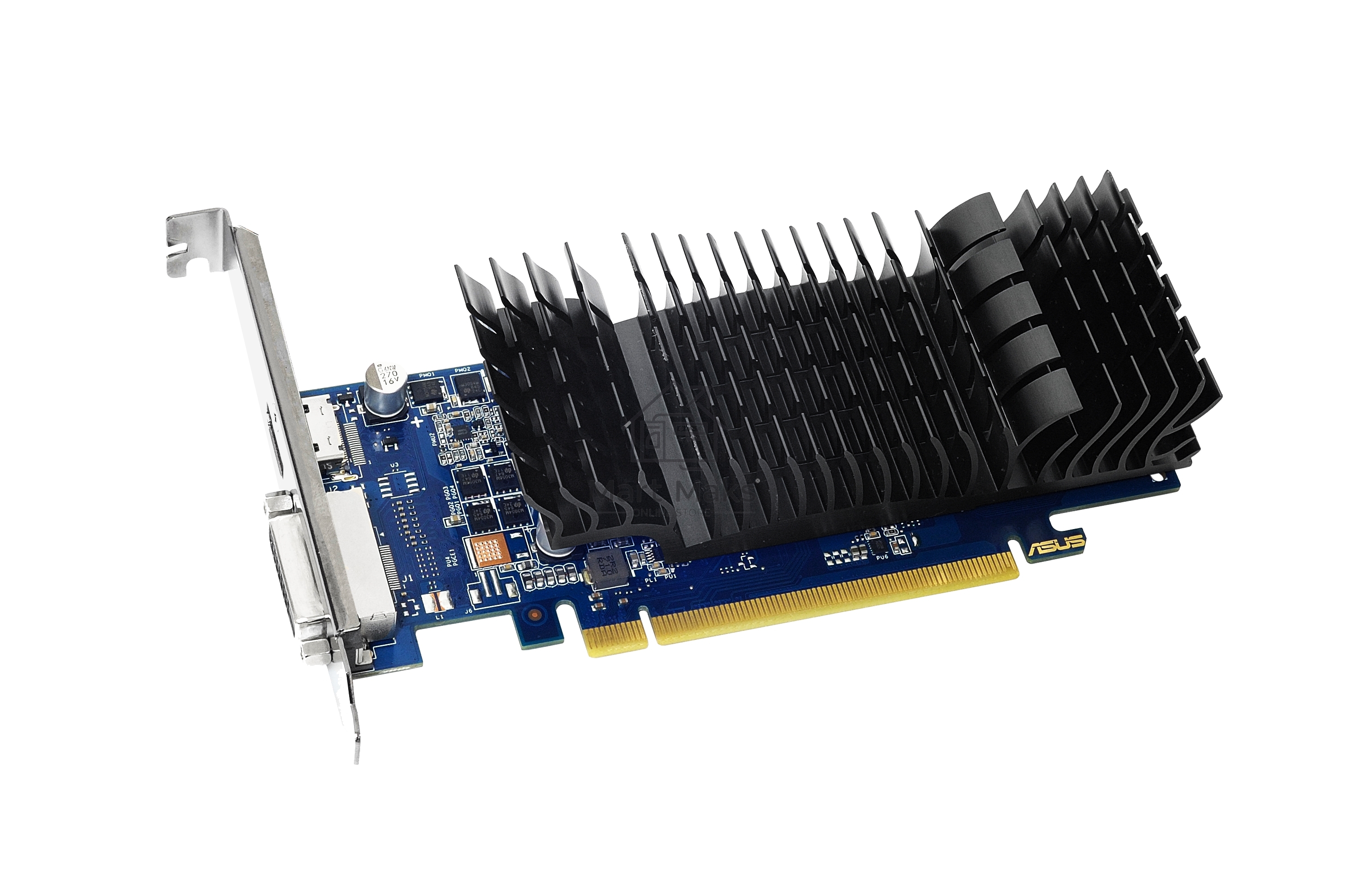 Видеокарта ASUS NVIDIA GT1030-SL-2G-BRK GT 1030 2048Mb 64 GDDR5 1228/6008 DVIx1 HDMIx1 HDCP Ret low profile