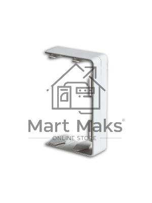 Переходник для РКК-100х60 и 100х40 соединительный (белый) ПРС-100х60 Рувинил