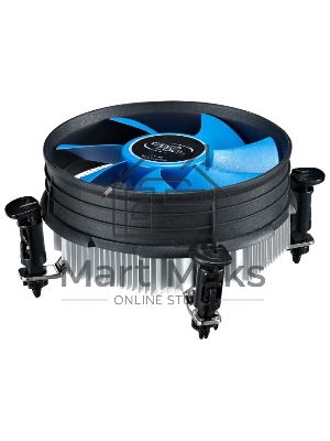 Кулер для процессора DEEPCOOL THETA 9 черный/синий, 92 мм, 2000 об/мин, 27.6 дБ, 3 pin, 65 Вт