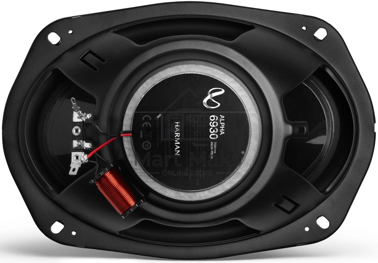 Колонки автомобильные Infinity Alpha 6930 490Вт 92дБ 4Ом 16x24см (6x9дюйм) (ком.:2кол.) коаксиальные трехполосные