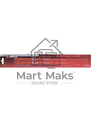 Полотна Matrix для ножовки по металлу, 300 мм, 24TPI, биметаллическое, 2 шт.