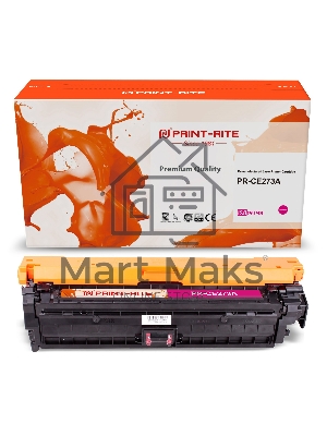 Картридж лазерный Print-Rite TRH862BPU1J PR-CE273A CE273A пурпурный (13500стр.) для HP LJ Ent CP5525