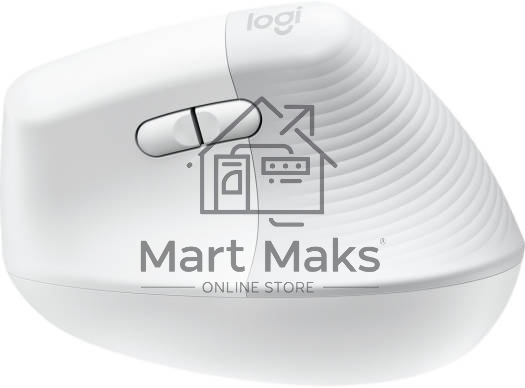 Мышь беспроводная Logitech Lift белый/серый, 4000 dpi, радиоканал, USB, кнопки - 6