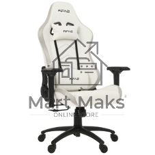 Кресло KFA2 Gaming Chair 01 RGB SE белый, экокожа, RGB-подсветка, подголовник
