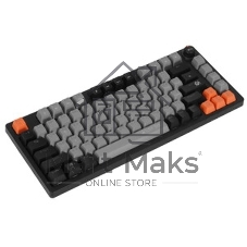Клавиатура проводная механическая Defender Wildfire GK-213 RU,сер/чер,82кн,TNT розов,1.5м 1