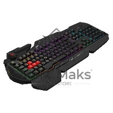 Клавиатура проводная A4Tech Bloody B310N черный USB Multimedia for gamer LED (подставка для запястий) (B310N)