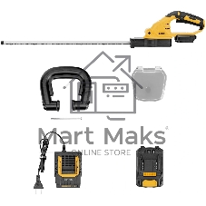 Кусторез аккумуляторный Denzel HTD-510, нож 510 мм, Li-Ion, 20 В