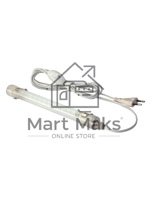 Панель осветительная Rem, с кронштейном серого цвета, 1U, 40х484х35 мм (ВхШхГ), 230V, 19