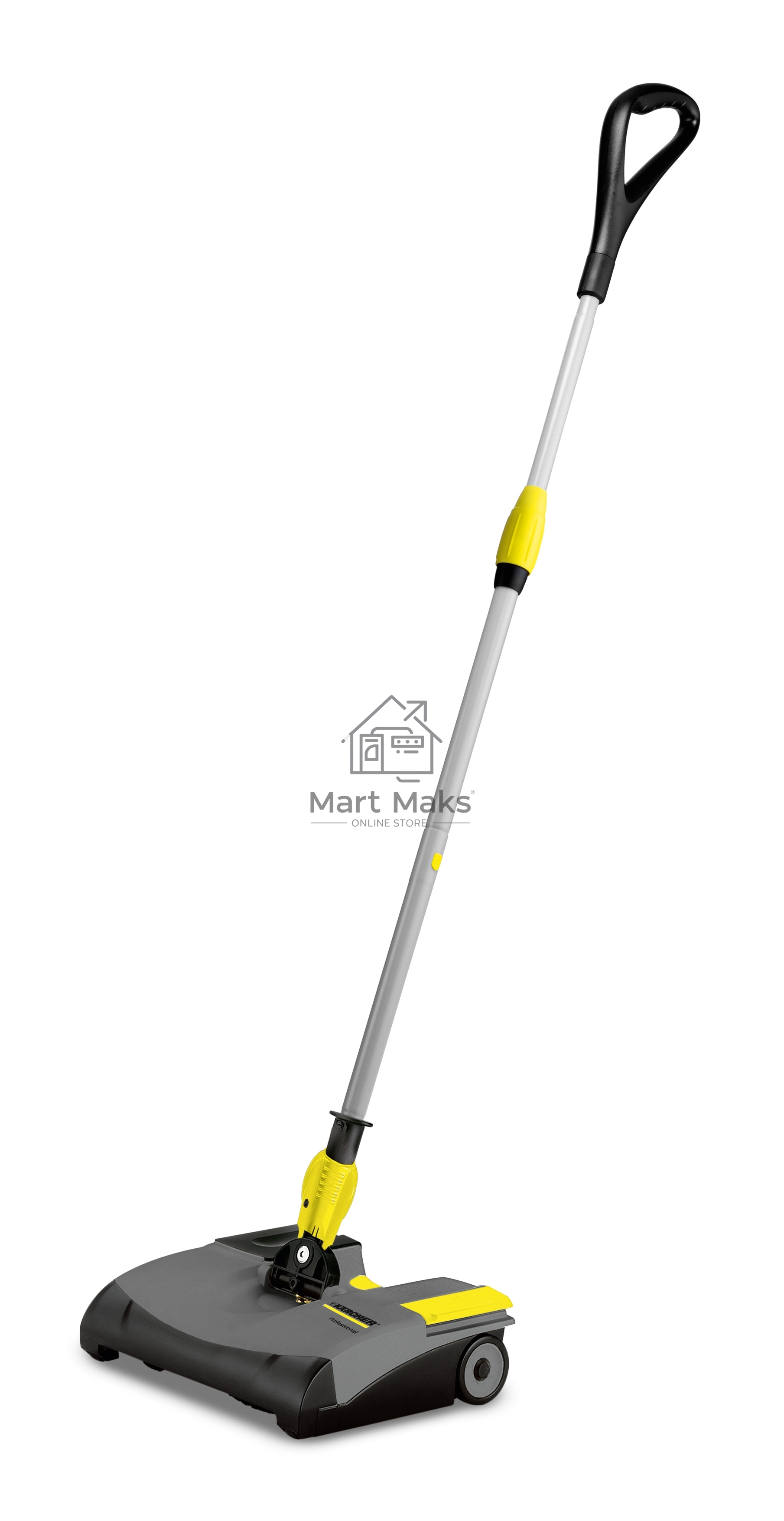 Пылесос-электровеник Karcher ЕВ 30/1 Li-ion серый/желтый, питание от аккумулятора, 25 Вт, уборка сухая пылесборник 1 л, работа от АКБ max 52 мин.