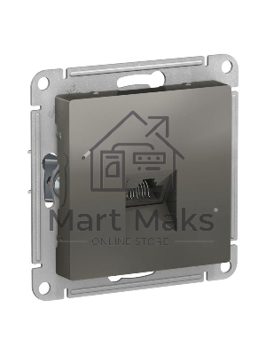 Розетка компьютерная RJ45, механизм ATN000983 Schneider Electric Сталь