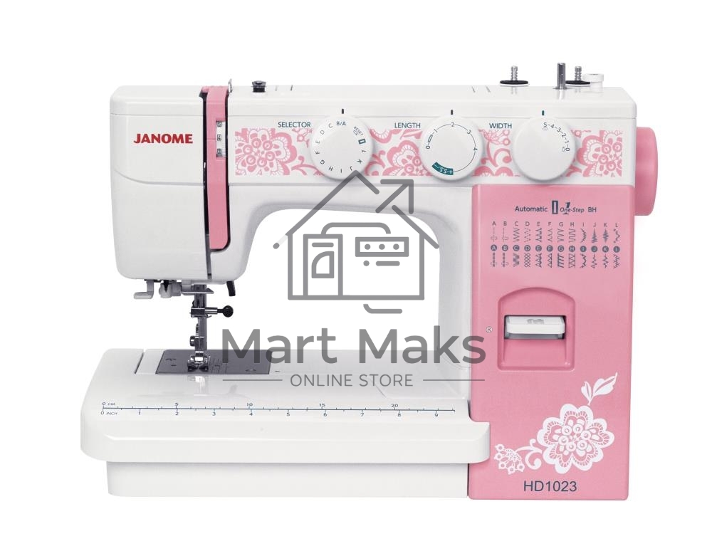 Электромеханическая швейная машина Janome HD1023 швейн. маш.