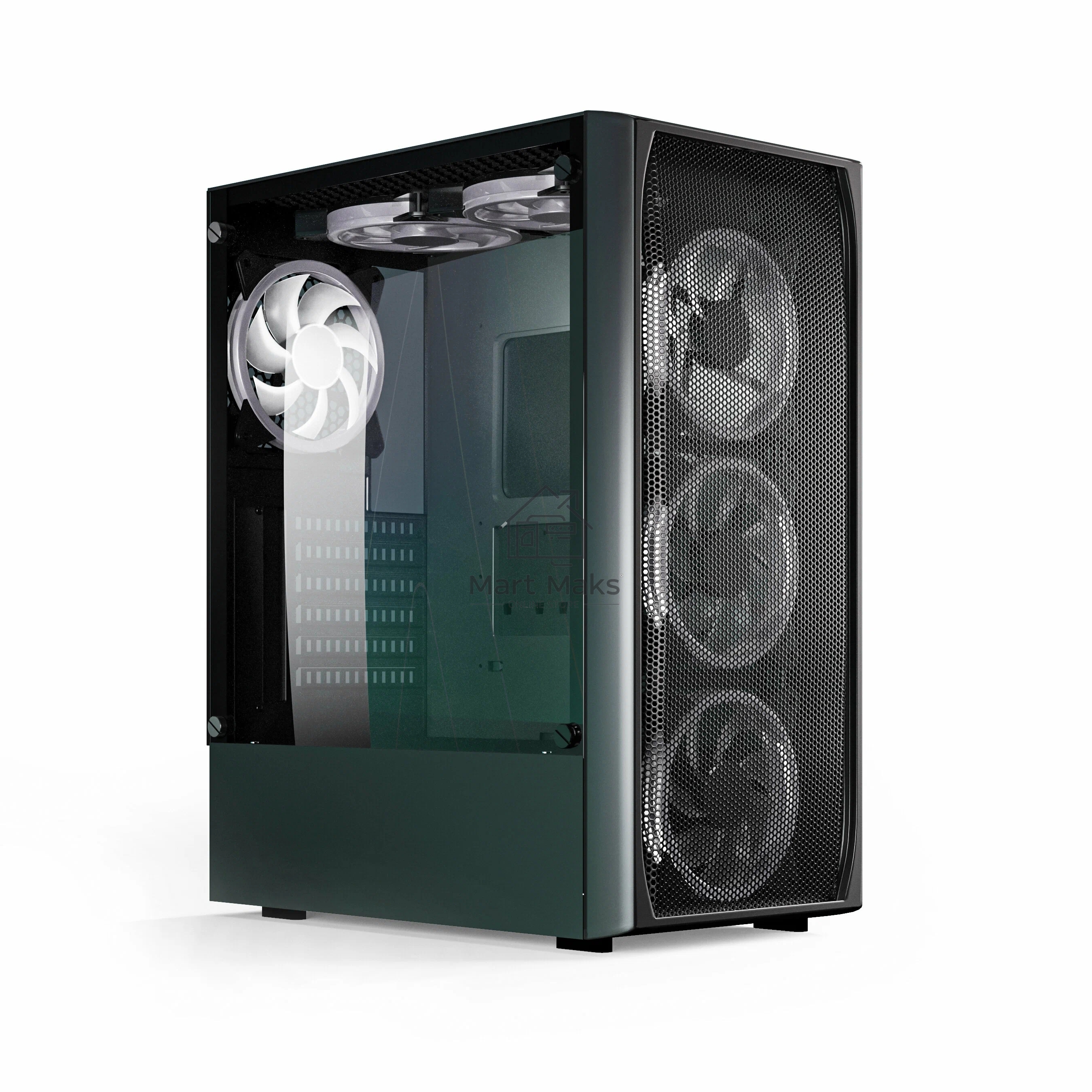 Компьютерный корпус ABR GQ-3 (8017) (USB3.0X1 + USB2.0 X2+audio)