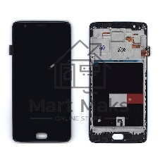Дисплей для OnePlus 3T (TFT) черный c рамкой