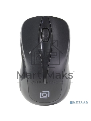 Мышь беспроводная Oklick 675MW черный, 800 dpi, радиоканал, USB, кнопки - 3