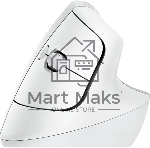 Мышь беспроводная Logitech Lift белый/серый, 4000 dpi, радиоканал, USB, кнопки - 6