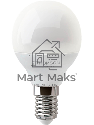 Лампа LED Thomson E14, шар, 6Вт, 6500К, белый холодный, TH-B2315, 1 шт.