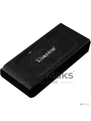 Внешний SSD Kingston XS1000, 1Tb, USB Type-C 3.1, R/W 1050 МБ/с/ 1000 МБ/с черный