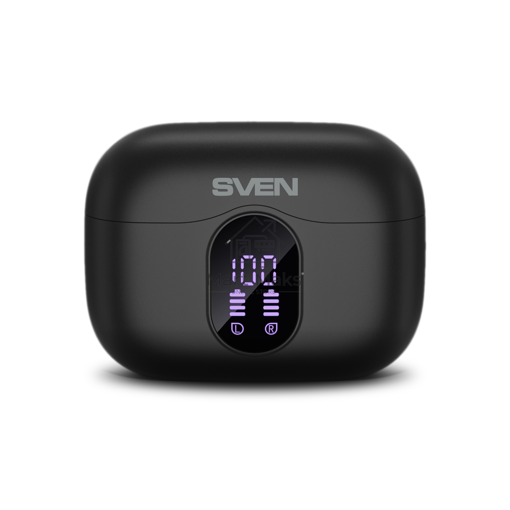 Беспроводные внутриканальные наушники с микрофоном Sven E-315B, черный (Bluetooth, TWS, ANC, ENC, APP)