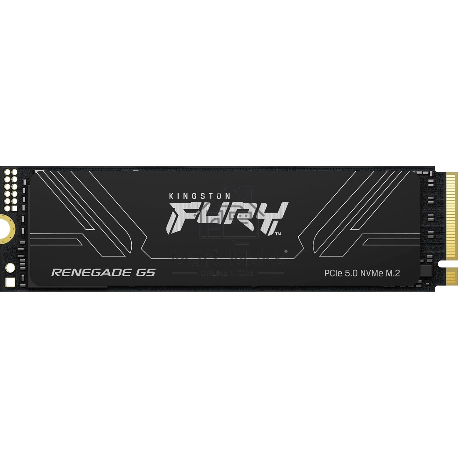 Твердотельный накопитель Kingston SSD Fury Renegade, 2048GB, M.2(22x80mm), NVMe, PCIe 5.0 x4, 3D TLC, R/W 14700/14000MB/s, IOPs 2 200 000/2 200 000, TBW 2000, DWPD 0.5 (12 мес)