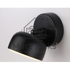 Светильник Ambrella light TN71009 BK черный GX53 max 12W D80*90