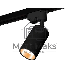 Светильник Ambrella light XT6323023 SBK/PYG черный песок/золото желтое полированное MR16 GU5.3 (A2521, C6323, N6113)