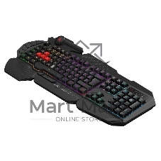 Клавиатура проводная A4Tech Bloody B310N черный USB Multimedia for gamer LED (подставка для запястий) (B310N)