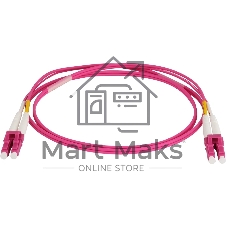 Патч-корд Lanmaster LAN-2LC-2LC/OM4/SL-10 2x50/125 OM4 LC дуплекс-LC дуплекс 10м LSZH розовый Патч-корд Lanmaster LAN-2LC-2LC/OM4/SL-10 2x50/125 OM4 LC дуплекс-LC дуплекс 10м LSZH розовый