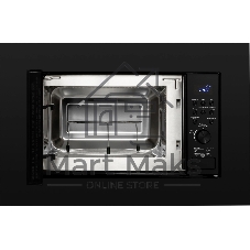 Встраиваемая микроволновая печь Weissgauff HMT-620 B Grill черный, 20 л, 700 Вт, переключатели - кнопки/поворотный механизм