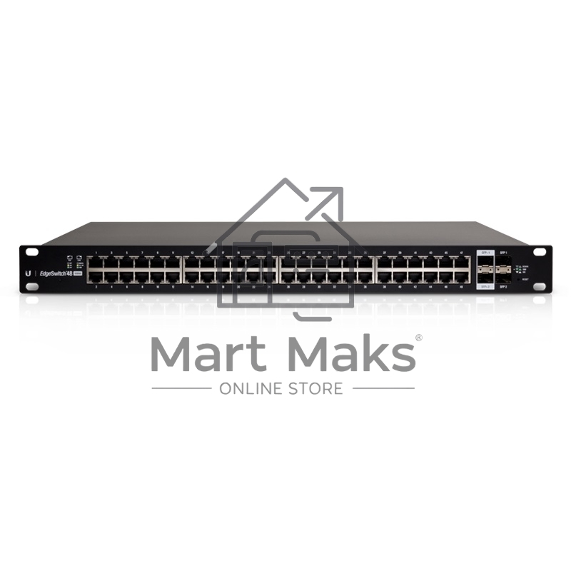 Коммутатор Ubiquiti ES-48-500W(EU) управляемый 19U 48x10/100/1000BASE-T