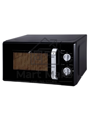 Микроволновая печь Horizont 20MW700-1478AAB черный, 20 л, 700 Вт, переключатели - поворотный механизм