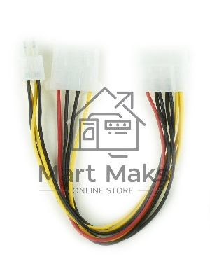 Разветвитель питания Cablexpert CC-PSU-4, Molex->Molex + ATX 4 пин