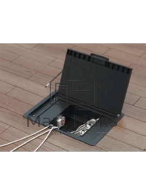 Лючок RAL 9005 напол. 12 мод. черный DKC 88012