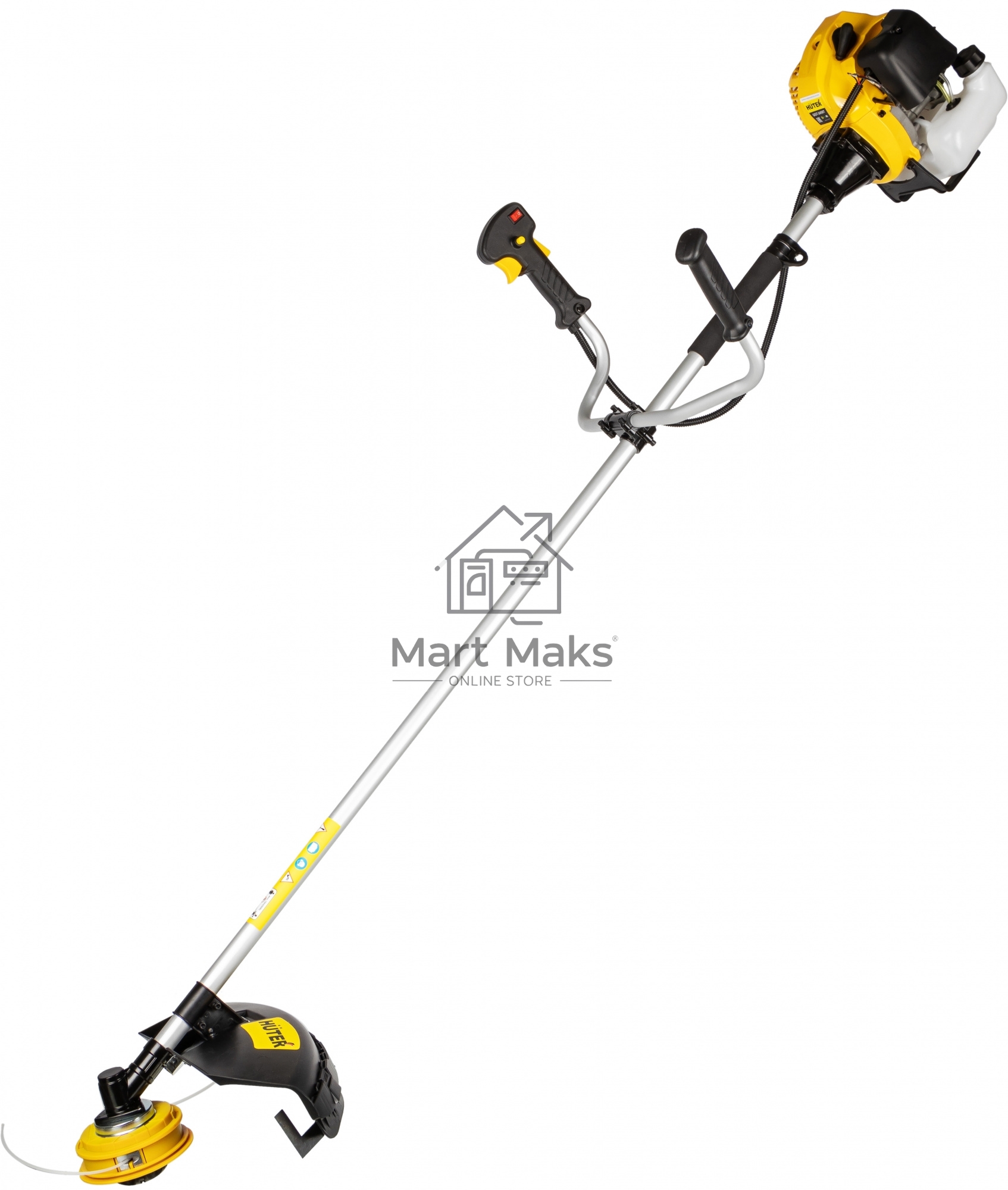 Триммер бензиновый Huter GGT-2450T 2500Вт неразбор.штан. реж.эл.: леска/нож