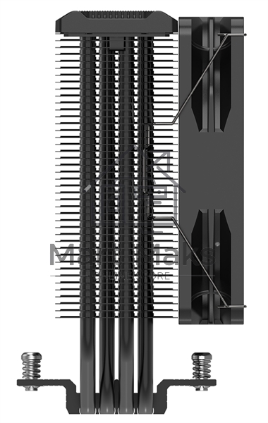 Кулер PCCooler Paladin EX400 ARGB черный 120мм алюминий+медь 1800rpm 28,6db 180W 157мм
