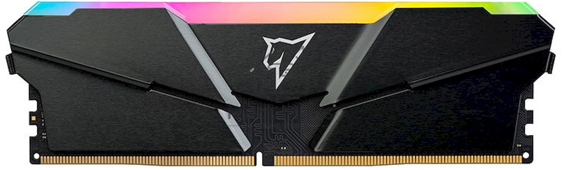 Оперативная память NETAC Shadow, DDR4, 16GB (2x8GB), 3200MHz, CL16, DIMM, с радиаторами, RGB, серый