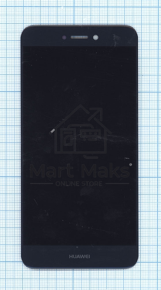 Дисплей для Huawei Honor 8 Lite, P8 Lite 2017, Nova Lite 3 в сборе с тачскрином синий