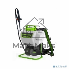 Опрыскиватель аккумуляторный GreenWorks G40BPS, 40 В, без АКБ и ЗУ (5300007)