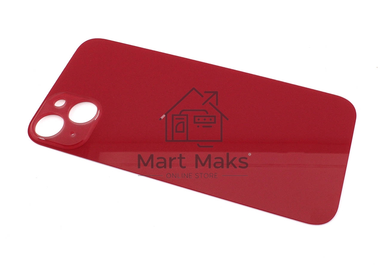 Задняя крышка (стекло) для Apple iPhone 14 Plus красная