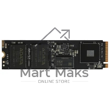 Накопитель SSD ADATA XPG GAMMIX S70 BLADE, 512Gb, PCIe 4.0 x4, M.2 2280, NVMe, R/W 7200/2600, с радиатором