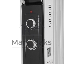Обогреватель масляный Centek CT-6221-5 (5 секций) белый, 400/600/1000 Вт, 12,5 м2, 3 режима, термостат