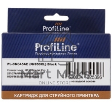 Картридж струйный ProfiLine PL-CN045AE №950XL для принтеров HP OfficeJet Pro 251dw/276dw/8100/8600/8610/8620e Black